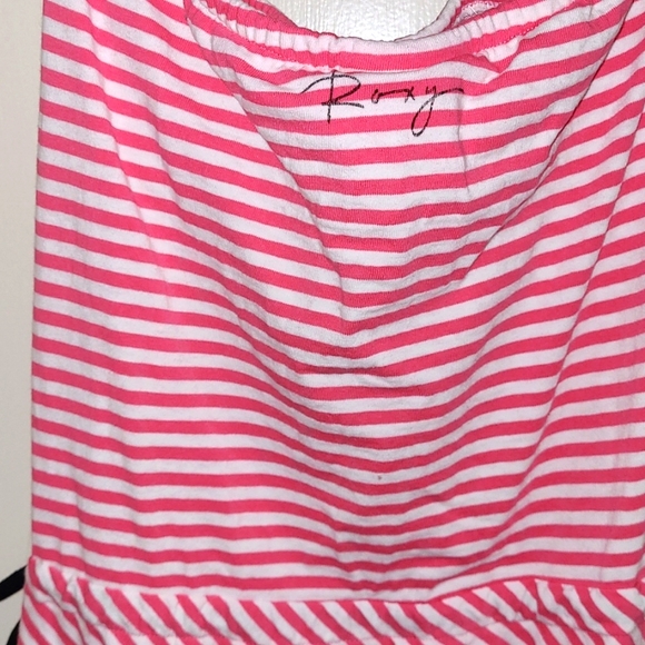Roxy striped Strapless dress. - Picture 4 of 5